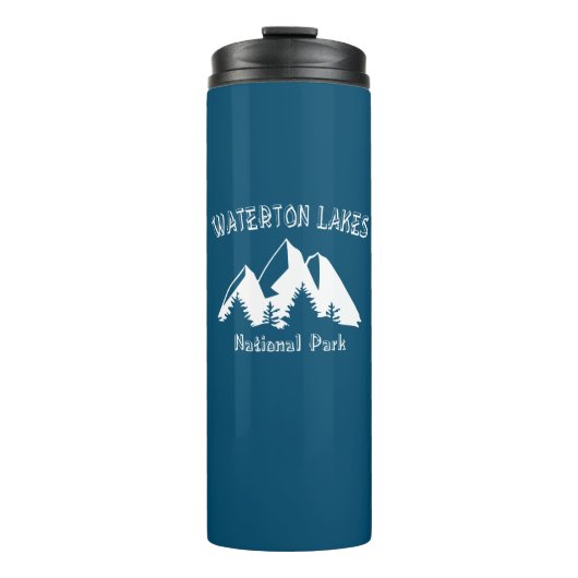 Nationaal park Waterton Lakes Thermosbeker (Voorkant)