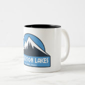 Nationaal park Waterton Lakes Tweekleurige Koffiemok (Voorkant rechts)