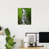 Nationaal park Waterval Great Smokey Mountain Poster (Thuiskantoor)