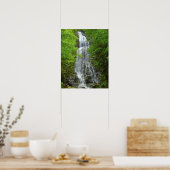 Nationaal park Waterval Great Smokey Mountain Poster (Keuken)