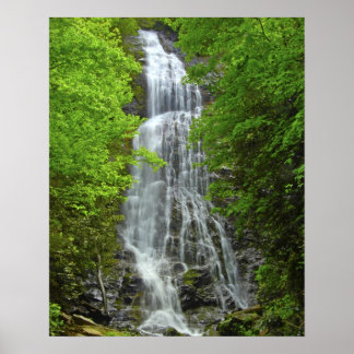 Nationaal park Waterval Great Smokey Mountain Poster