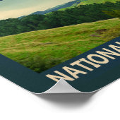 Nationaal park Whanganui Nieuw-Zeeland  Poster (Hoek)