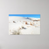 Nationaal park White Sand Canvas Afdruk (Voorkant)