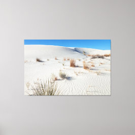 Nationaal park White Sand Canvas Afdruk