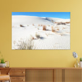 Nationaal park White Sand Canvas Afdruk (Insitu (Woonkamer))