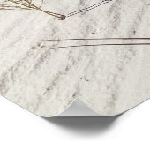 Nationaal park White Sand Poster (Hoek)