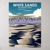  nationaal park White Sands Poster (Voorkant)