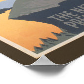 Nationaal park - Wilde natuurreservaten - Vintage Poster (Hoek)