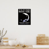 Nationaal Park Wildlife Safety Bison Poster (Keuken)