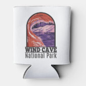 Nationaal park Wind Cave South Dakota  Blikjeskoeler (Voorkant)