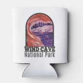 Nationaal park Wind Cave South Dakota  Blikjeskoeler (Achterkant)