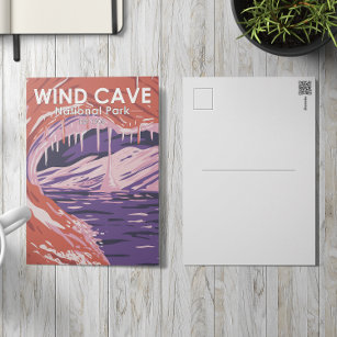 Nationaal park Wind Cave South Dakota  Briefkaart
