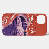 Nationaal park Wind Cave South Dakota  Case-Mate iPhone Case (Achterkant (horizontaal))