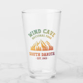 Nationaal park Wind Cave South Dakota Glas (Voorkant)