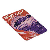 Nationaal park Wind Cave South Dakota  Magneet (Rechterzijde)