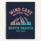 Nationaal park Wind Cave South Dakota Notitieboek (Voorkant)