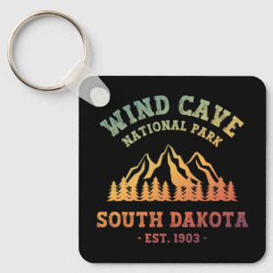 Nationaal park Wind Cave South Dakota Sleutelhanger