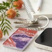 Nationaal park Wind Cave South Dakota  Sleutelhanger (Voorkant Rechts)