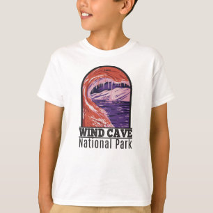 Nationaal park Wind Cave South Dakota  T-shirt