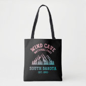 Nationaal park Wind Cave South Dakota Tote Bag (Voorkant)