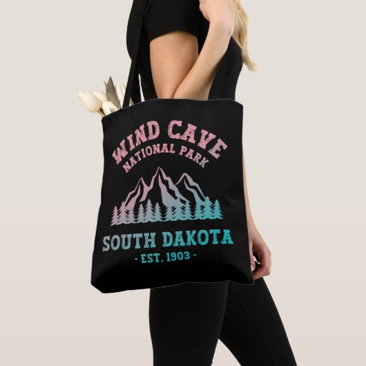 Nationaal park Wind Cave South Dakota Tote Bag (Dichtbij)