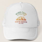 Nationaal park Wind Cave South Dakota Trucker Pet (Voorkant)