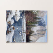 Nationaal park Winter Yosemite Legpuzzel (Horizontaal)