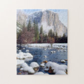 Nationaal park Winter Yosemite Legpuzzel (Verticaal)