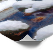 Nationaal park Winter Yosemite Poster (Hoek)