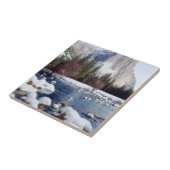 Nationaal park Winter Yosemite Tegeltje (Zijkant)