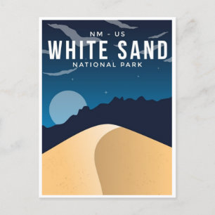  Nationaal Park Wit-zand Nieuw Mexico Briefkaart