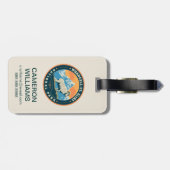 Nationaal park Wrangell-St Elias Bagagelabel (Achterkant horizontaal)