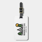 Nationaal park Wrangell-St. Elias Bagagelabel (Voorkant verticaal)