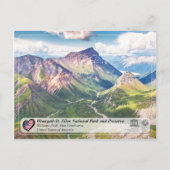 Nationaal Park Wrangell-St. Elias en Preserve Briefkaart (Voorkant)