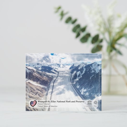 Nationaal Park Wrangell-St. Elias en Preserve Briefkaart (Staand voorkant)