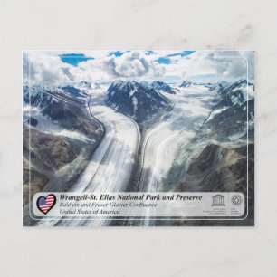 Nationaal Park Wrangell-St. Elias en Preserve Briefkaart