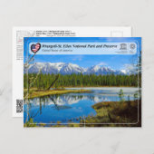 Nationaal Park Wrangell-St. Elias en Preserve Briefkaart (Voorkant / Achterkant)