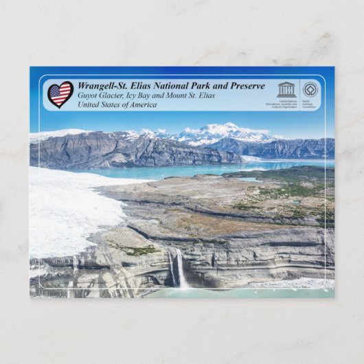 Nationaal Park Wrangell-St. Elias en Preserve Briefkaart (Voorkant)