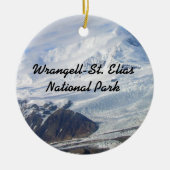 Nationaal Park Wrangell-St. Elias Keramisch Ornament (Voorkant)