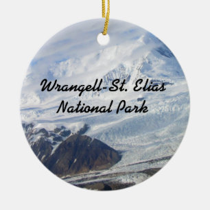 Nationaal Park Wrangell-St. Elias Keramisch Ornament