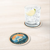 Nationaal park Wrangell-St Elias Ronde Kartonnen Onderzetter (Insitu)