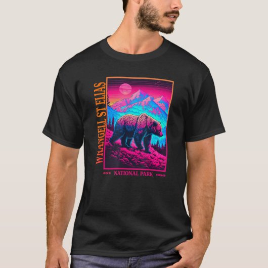 Nationaal park WRANGELL ST ELIAS T-shirt (Voorkant)