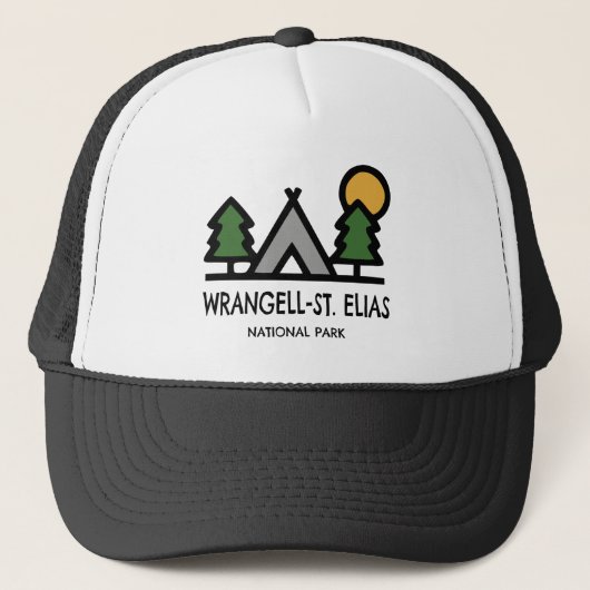 Nationaal park Wrangell-St. Elias Trucker Pet (Voorkant)