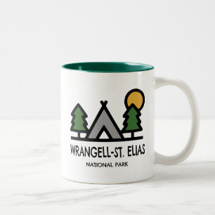 Nationaal park Wrangell-St. Elias Tweekleurige Koffiemok