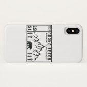  Nationaal Park Wyoming Mountain Case-Mate iPhone Case (Achterkant (horizontaal))