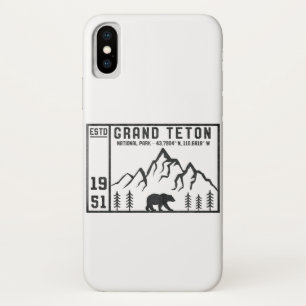  Nationaal Park Wyoming Mountain Case-Mate iPhone Case