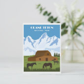 nationaal park Wyoming Travel Briefkaart (Staand voorkant)