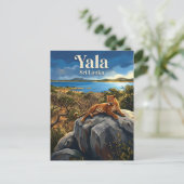 Nationaal park Yala Sri Lanka Briefkaart (Staand voorkant)