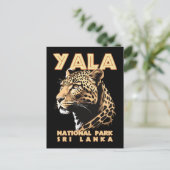 Nationaal park Yala - Sri Lanka Leopard Briefkaart (Staand voorkant)