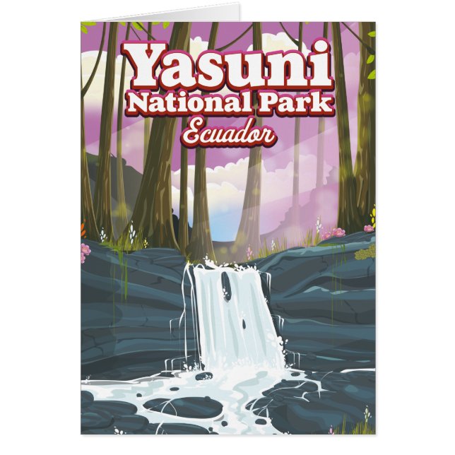 Nationaal park Yasuni Ecuador (Voorkant)